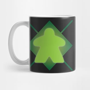 Argyle Meeples - Green Mug